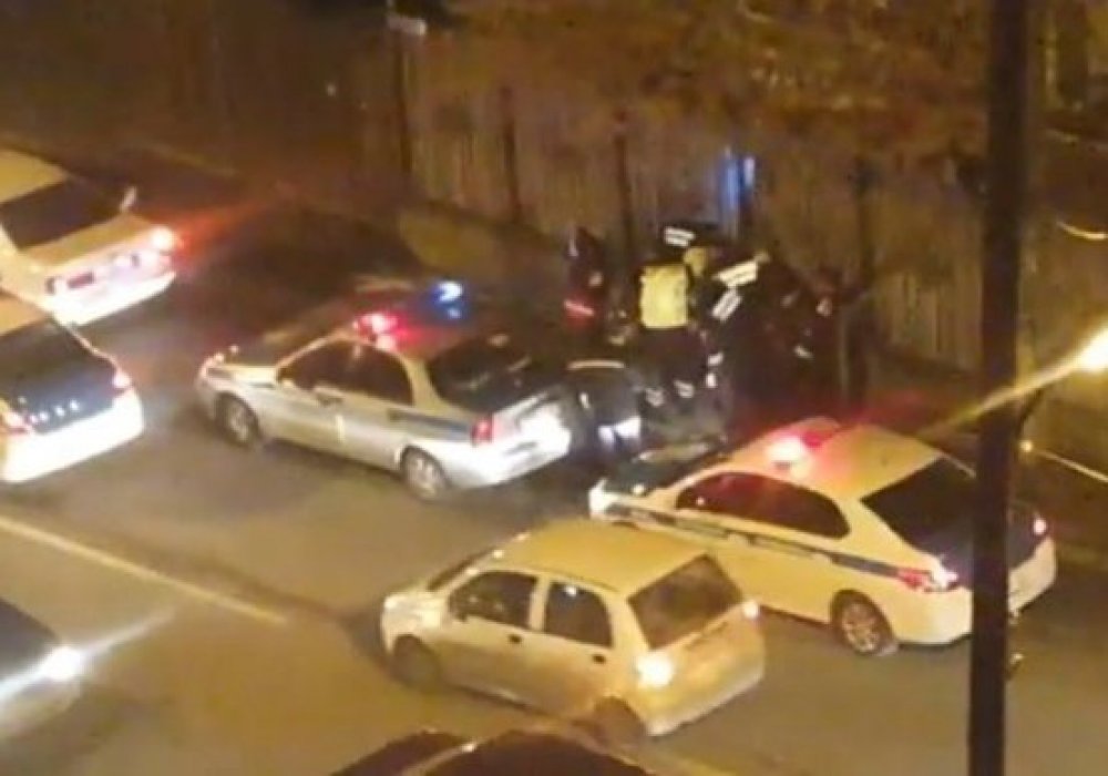 Полицейлер "Таугүл" ықшамауданында ұстау шарасы түсірілген видеоға қатысты түсінік берді
