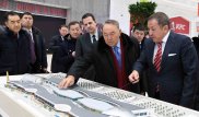Назарбаев жаңа "Мегаға" барды