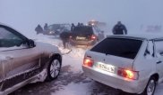 Астана-Қарағанды тасжолында мыңнан аса көлік қалып қойды