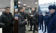 Исекешев Астана вокзалында жүрген заңсыз такси жүргізушілерін қуып жіберуді тапсырды