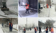 Коммуналдық қызметтер Алматыдағы қарды тазалау жұмыстары бойынша есеп берді