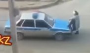 Қызылордада полицейлердің алдын бөгеп тұрып алған әйел психдиспансер тізімінде тұрған