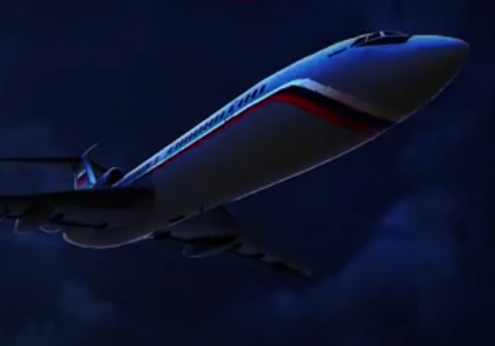 Ту-154 ұшағы апатының қалай болғаны видеомен көрсетілді