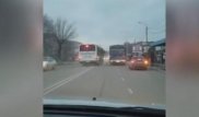 Куәгерлер шымкенттік автобус жүргізушілерінің жарысын видеоға түсірді