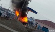 Маңғыстау облысында көлік өртеніп, үш адам зардап шекті