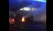 Қостанайда Nissan Juke автомобилі өртеніп кетті