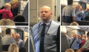 American Airlines қызметкері балаларын көтеріп келе жатқан жолаушыны ұрып жіберді
