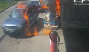 Таразда жанармай бекетінде өрт шықты