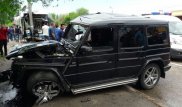 Автобуспен соғысқан Gelandewagen тізгінінде Алматы прокуратурасының қызметкері болған