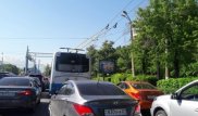 Алматыда ток күшінің аздығынан 17 троллейбус тоқтап қалды