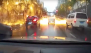 Қытайда "отты жаңбыр" жауды