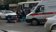 Ақтауда жол талғамайтын көлік жүкті әйелді соғып, 30 метрге ұшырып жіберген