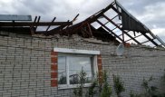 Қостанайда қатты соққан желден 40-тан аса үйдің шатыры ұшып кетті