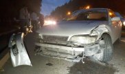 Алматыда қазылған жолда бірнеше көліктің соқтығысуына қатысты тергеу басталды