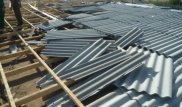 Ақмола облысында дүлей жел аурухана мен мектептің шатырын қиратқан
