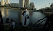 Астанада автомобиль өзенге құлап кетті
