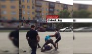 Қарағандыда автобус жүргізушілерінің қан жоса төбелесі видеоға түсірілді