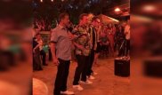 "Темір Арнидің" туған күні. Шварценеггер мен Сталлоне гавай биін биледі