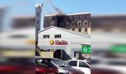 Астанада қонақүй өртенді