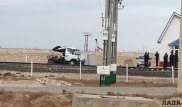 Жаңаөзенде "Газель" тепловозбен соқтығысты: 6 адам мерт болды, 7 адам ауруханаға жеткізілді