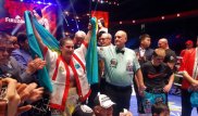 Фируза Шарипова Алматыдағы бокс кешінің басты жекпе-жегінде жеңіске жетті