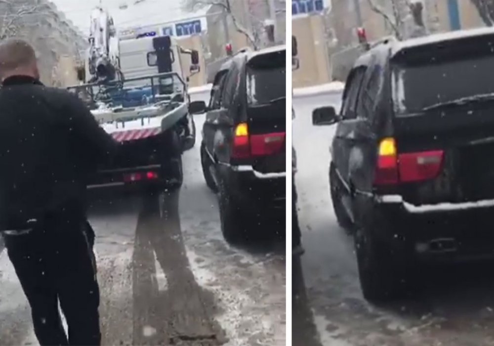 Полицеймен ерегескен BMW жүргізушісіне қатысты тың деректер пайда болды