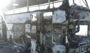 Ақтөбе облысында өртенген автобус: Аман қалғандардың аты-жөні анықталды