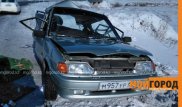БҚО-да автобуспен соқтығысқан автомобиль тізгінінде полицей болған