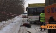 Оралда ер адамды автобус басып қалды