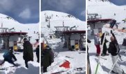 Грузиядағы курорттардың бірінде төтенше жағдай болды: Аспалы жолдан адамдарды жан-жаққа лақтырды