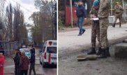 Полицейлер Алматыда көшені қоршауға алды: ІІД жағдайды түсіндірді