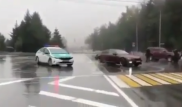 "Медеуде" полицейдің көзінше ойқастаған BMW жүргізушісі жазаланды