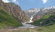 Алматы маңында жүрген селдің суреттері пайда болды