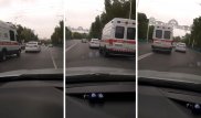 Қызылордалық полицейлер жедел жәрдем көлігіне жол бермеген жүргізушіні іздестіріп жатыр