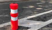 Алматыда велосипед жолдары жүргізушілерден оқшауланды