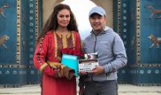 Альмира Тұрсын "Томирис" фильміндегі түсірілім жұмыстарын аяқтады