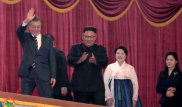 Солтүстік және Оңтүстік Корея басшыларына үздіксіз қошемет көрсетілді