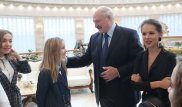 Лукашенко Данэлия Төлешовамен кездесті