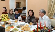 Қырғызстан экс-президенті Атамбаевтың немересіне ерекше есім берілді