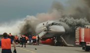 Шереметьево әуежайында өртке оранған ұшақтан адамдарды құтқармақ болған пилоттың суреті жарияланды