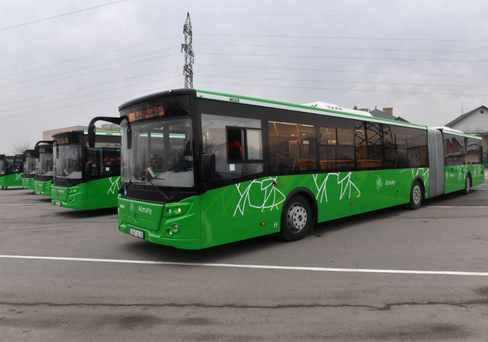 Алматының автобус паркі 100 пайызға дейін жаңарады