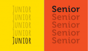 Junior мен senior сөздері қай уақытта қолданылады?