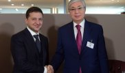Тоқаев пен Зеленскийдің кездесуінің видеосы жарияланды