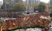 Барселонаның барлық өңірінде ереуіл өтіп жатыр