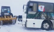 "Ақтөбе" клубының хоккейшілері қар құрсауында қалып қойды