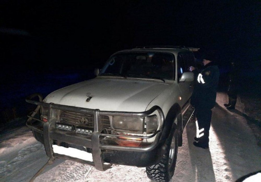 Қарағанды облысында Land Cruiser-мен жүрген браконьер ұсталды