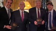 Коронавирус жұқтырған адам таяуда Трамппен кездескен