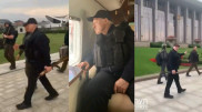 Лукашенко Минскідегі резиденциясына автомат асынып келді