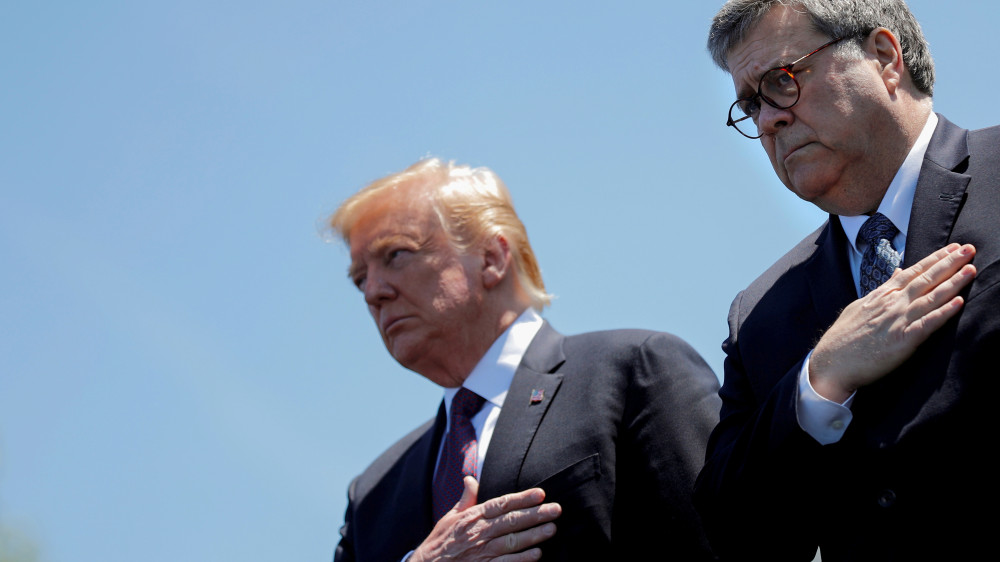Трамп АҚШ бас прокурорының отставкаға кететінін мәлімдеді