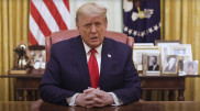 Трамп видеоүндеу жасады